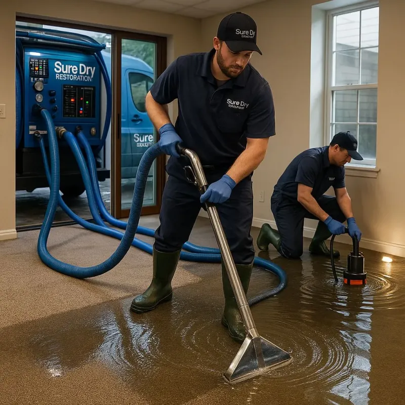 Water Extraction and Removal process in Madison Park, NJ